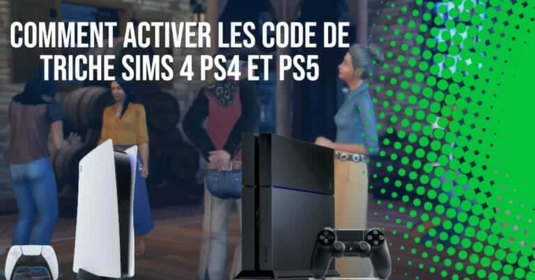 Comment Activer Les Code de Triche Sims 4 PS4 et PS5?