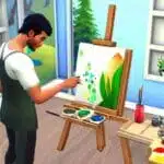a Painter from sims 4
