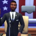 a Politician from sims 4
