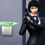 a Secret Agent from sims 4