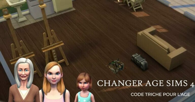 Changer Age Sims 4: Code Triche pour l’age