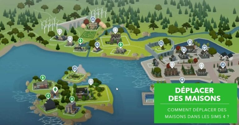 Comment déplacer une maison Sims 4 ?