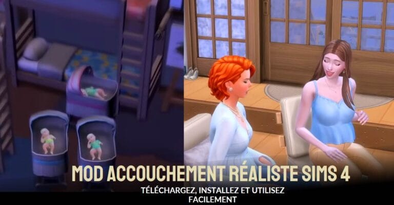Mod accouchement réaliste Sims 4 : Comment télécharger, installer et utiliser