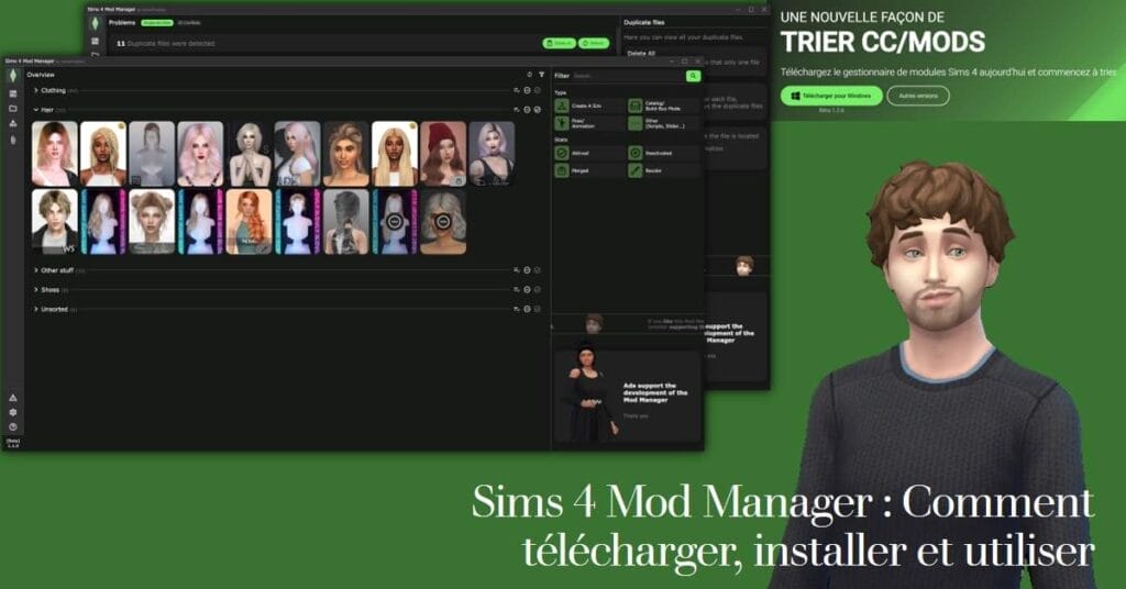 Sims 4 Mod Manager Comment télécharger, installer et utiliser