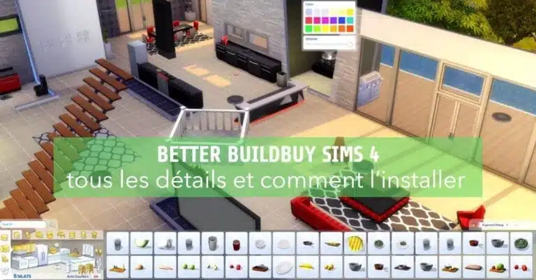 Better BuildBuy Sims 4