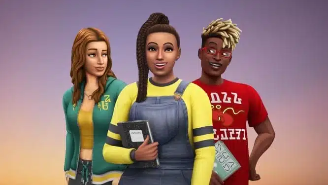 Les Sims 4 À la fac