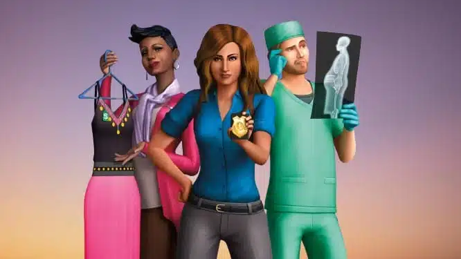 Les Sims 4 Au Travail