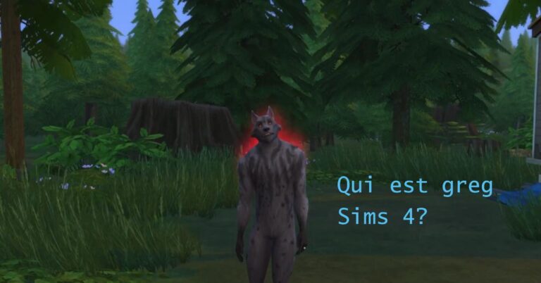 Qui est greg Sims 4?